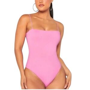 SHEIN Fuchsia Pink Bodysuit